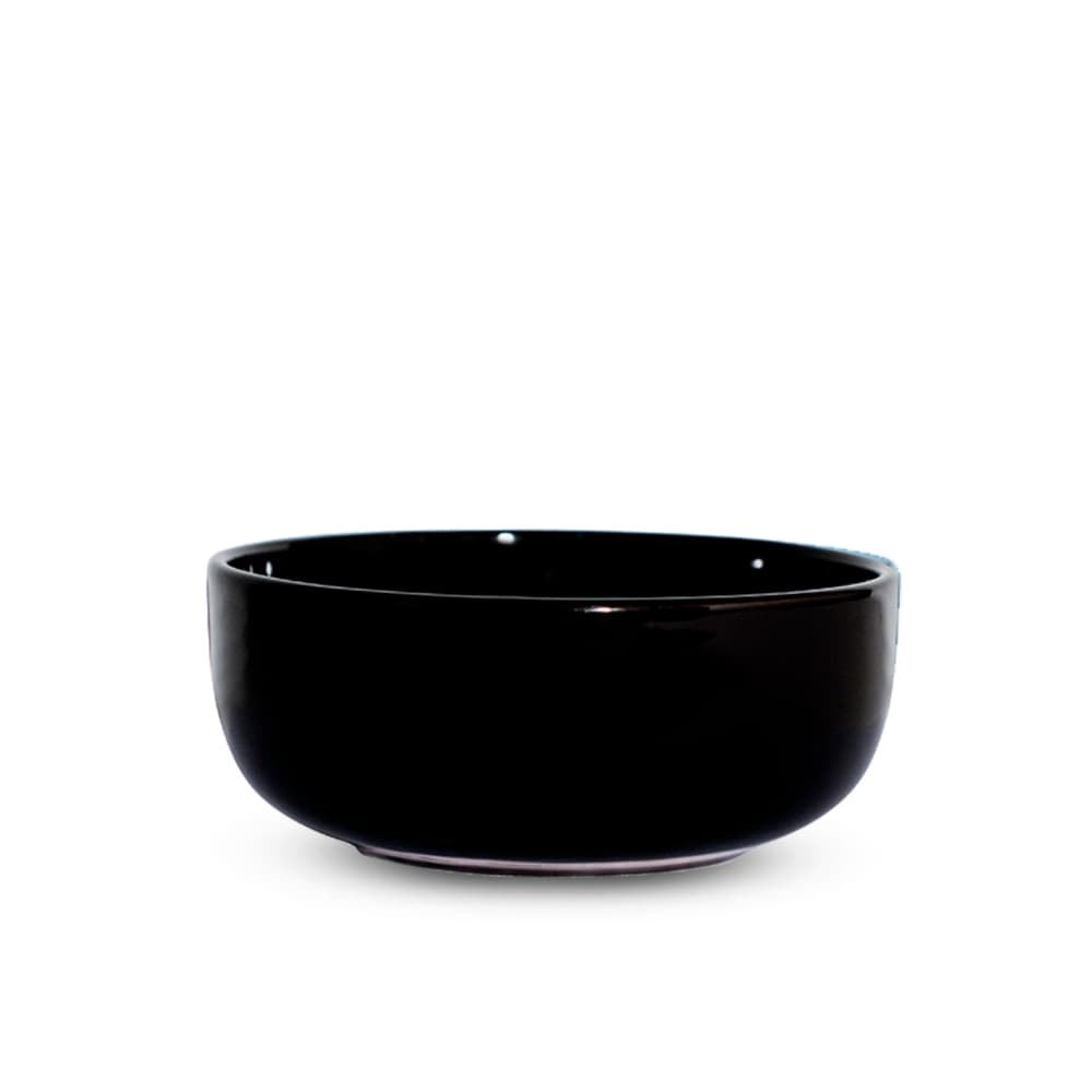 Bowl Tigela Cumbuca Sopas Caldos e Sobremesas Preto 700 ML