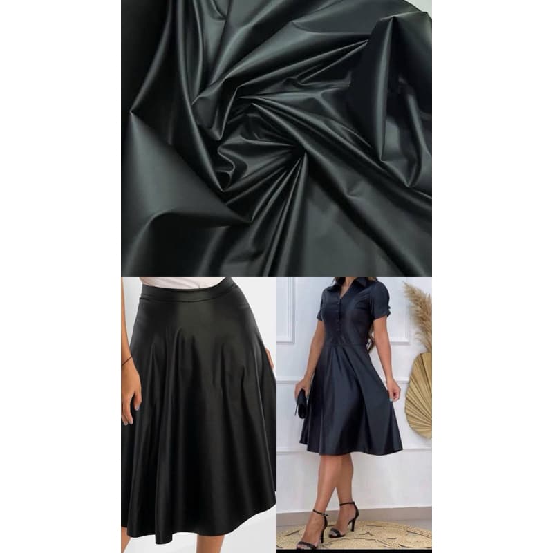 1 metro - Tecido Couro Sintético para roupas - Largura 1.43