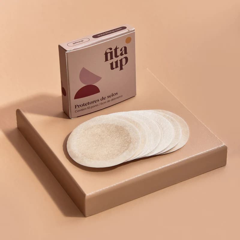 Adesivos De Mamilo Feminin Invisível Descartáveis 10 Pares Fita UP