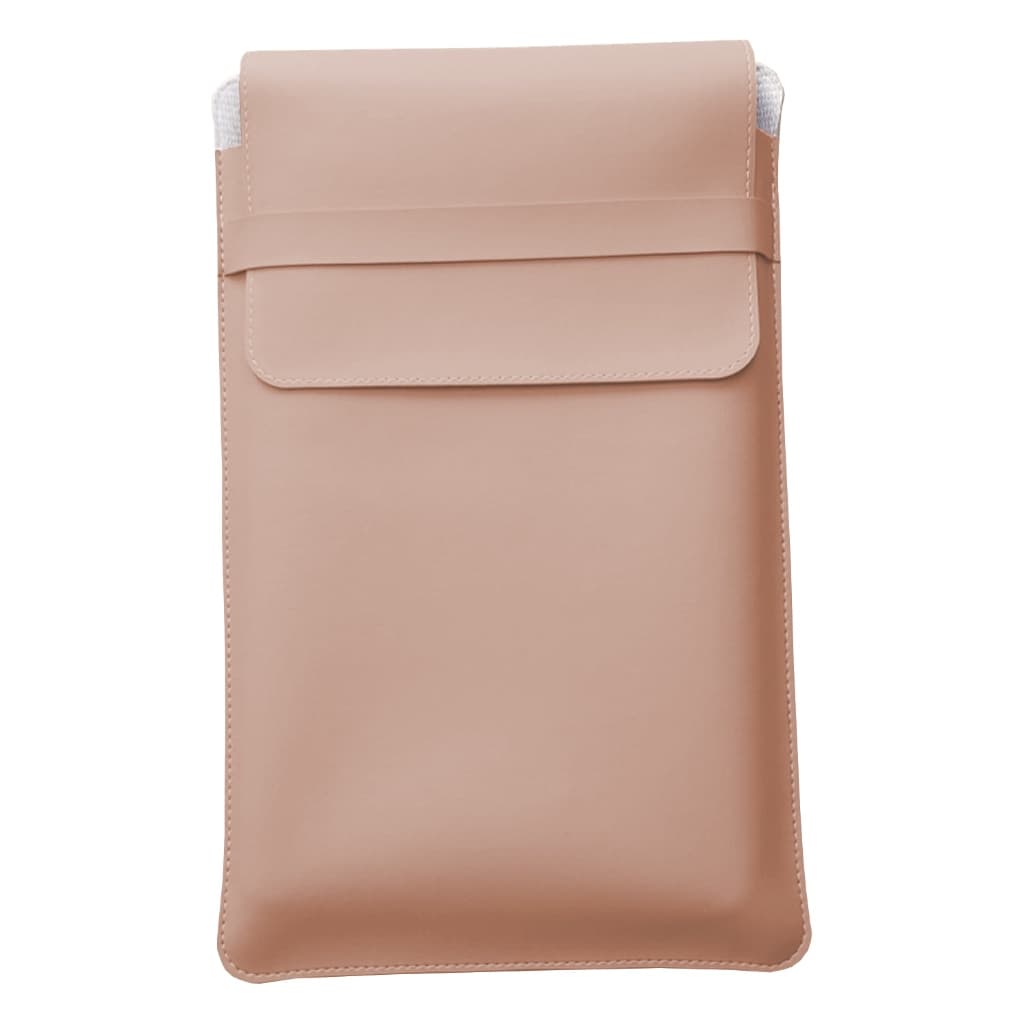 Luvas Pasta Case Capa Para Notebook Couro Sintético Nude Premium 13, 15,6 e 17