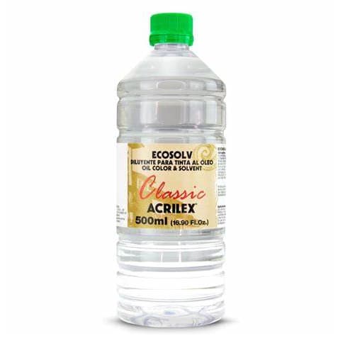 500ml Ecosolv Acrilex Diluente Para Tinta Óleo + Nota Fiscal