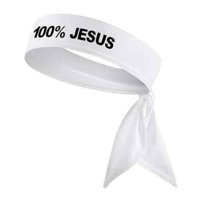 Faixa de Cabelo 100% JESUS, Adulto , Infantil, Jovem, GRATIDÃO Testeira para cabeça Headband Tiara