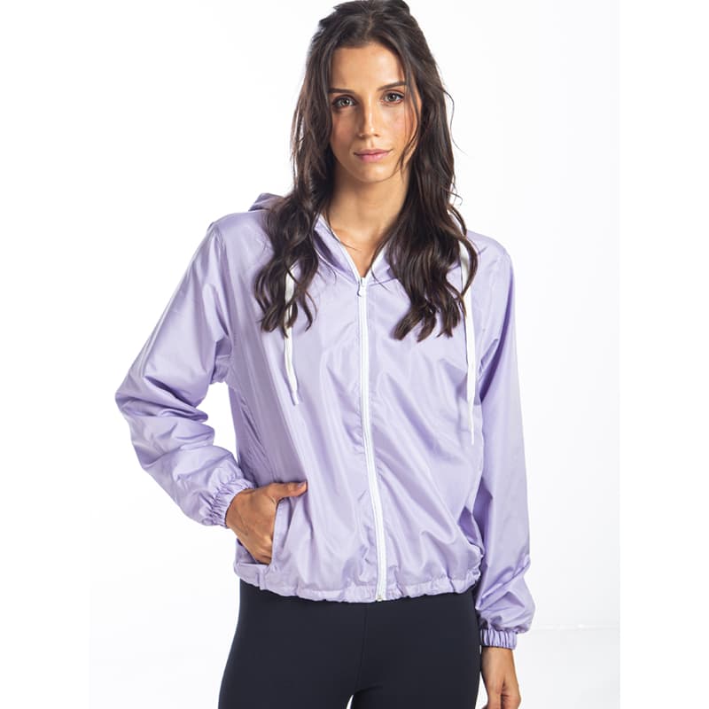 Jaqueta Corta Vento COM FORRO Feminina Impermeável Lisa