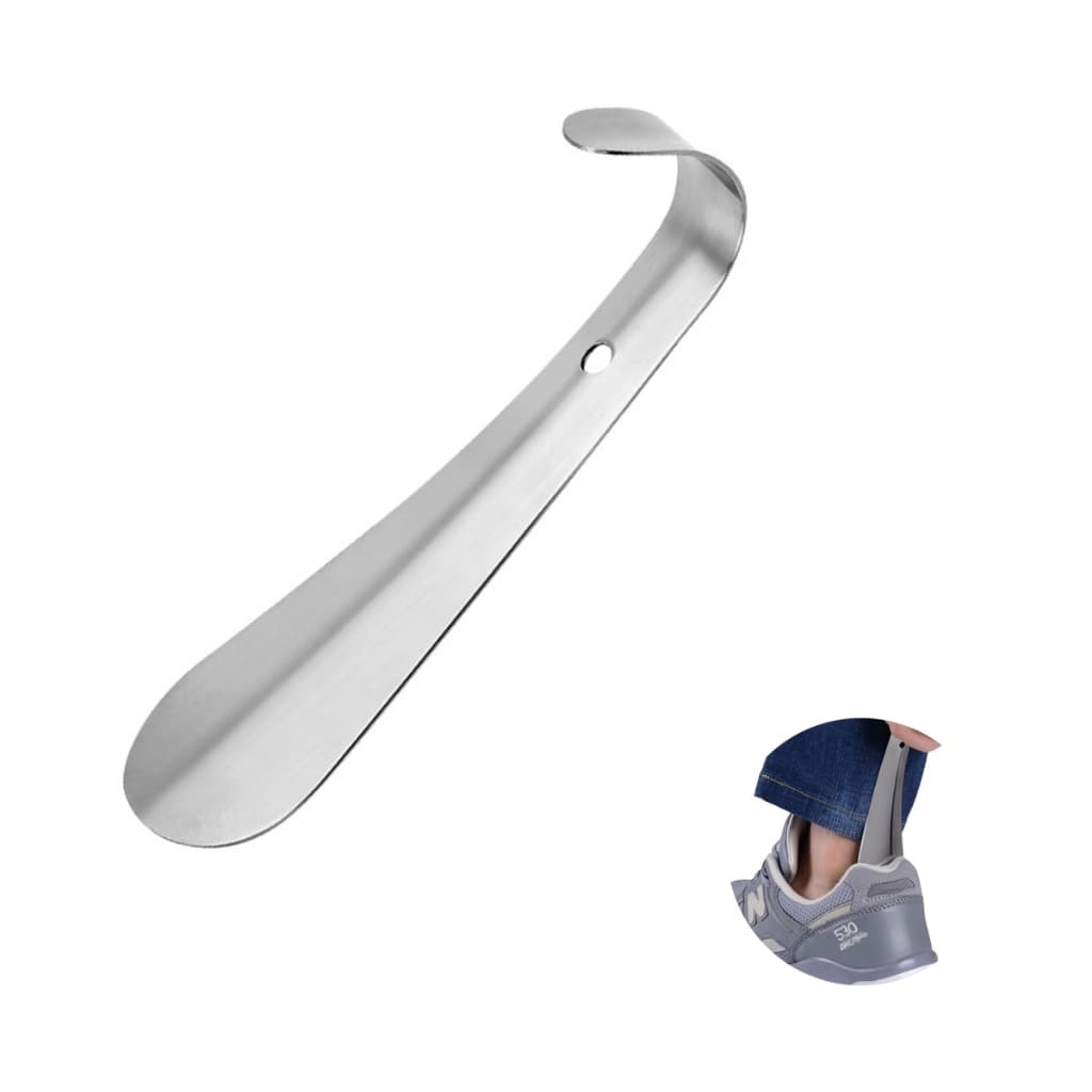 Voltar Inativo O anúncio está pausado.  Reativar Portátil Calçadeira De Sapatos Aço Inox 15cm Para Viagem
