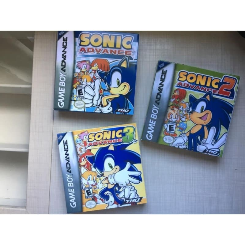 3 caixas para jogos de gameboy a combinar