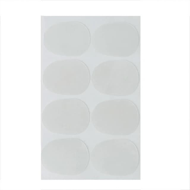 Cartela 8 Adesivos Protetor para Boquilha Transparente Sax Alto, Soprano, Tenor, Barítono e Clarinete