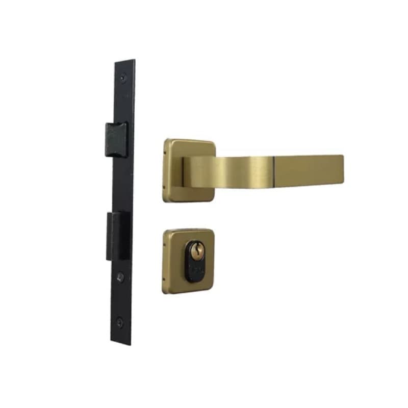 Fechadura Para Porta Módena Bronze Externa - MGM