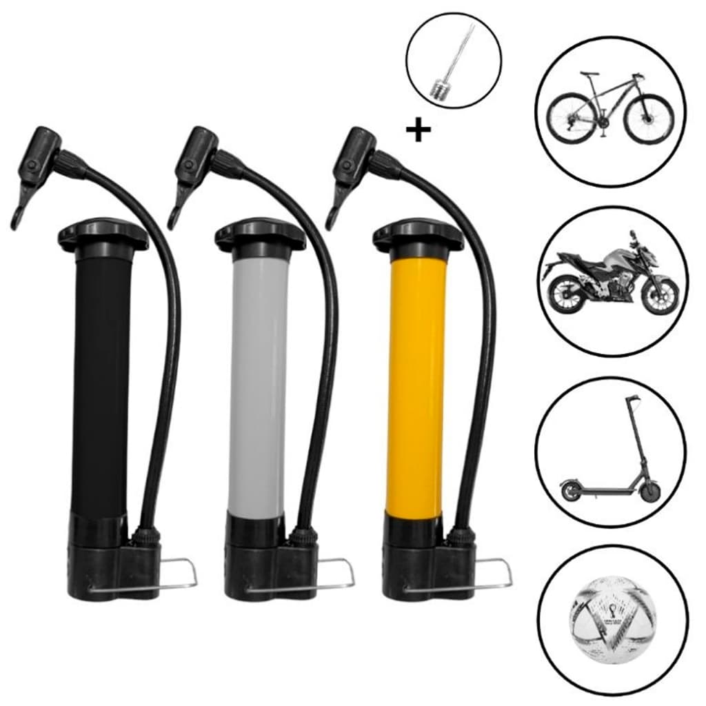 Bomba De Ar Manual Plástico 25CM Sem Manômetro Super Resistente - StarTools