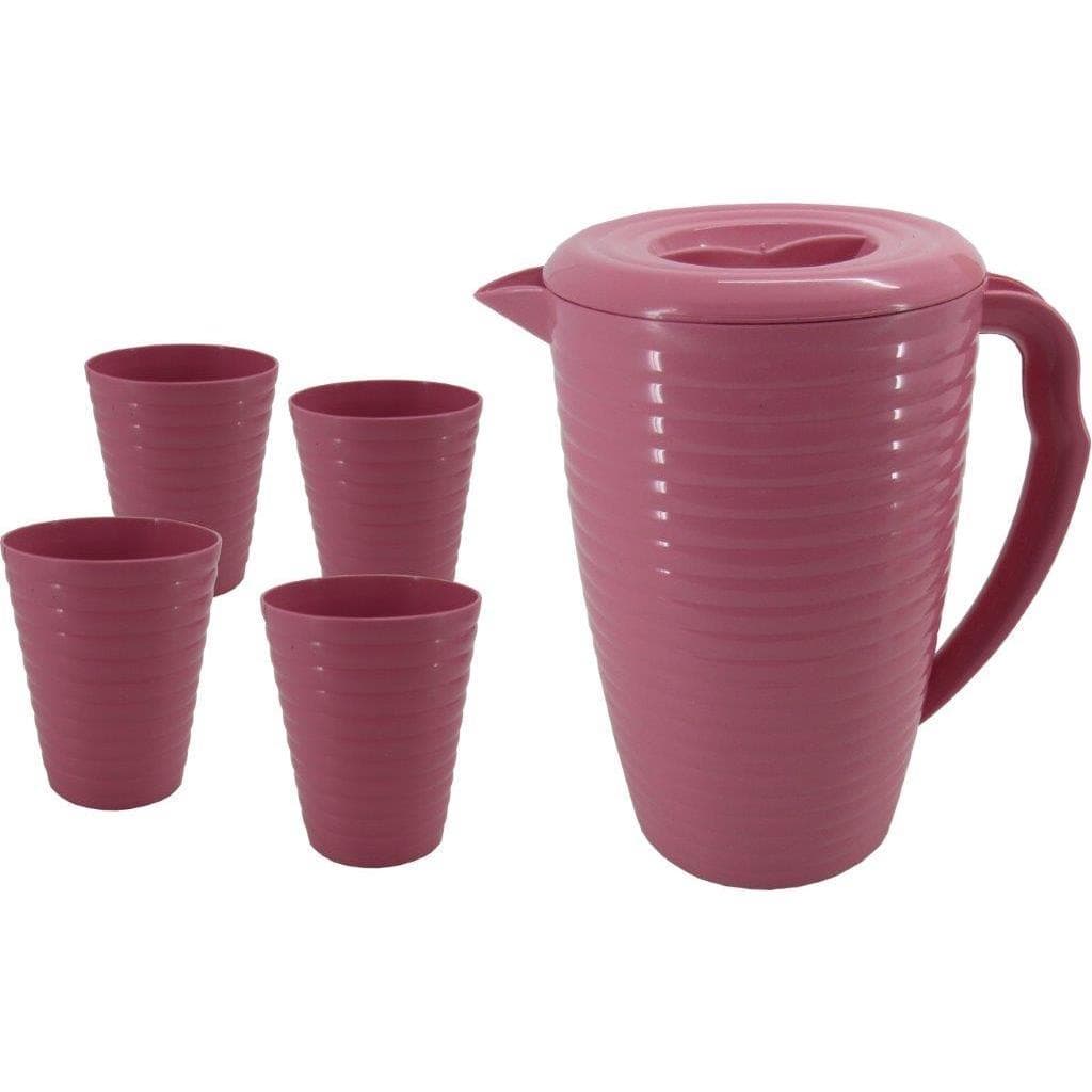 JARRA DE 2 LITROS + 4 COPOS