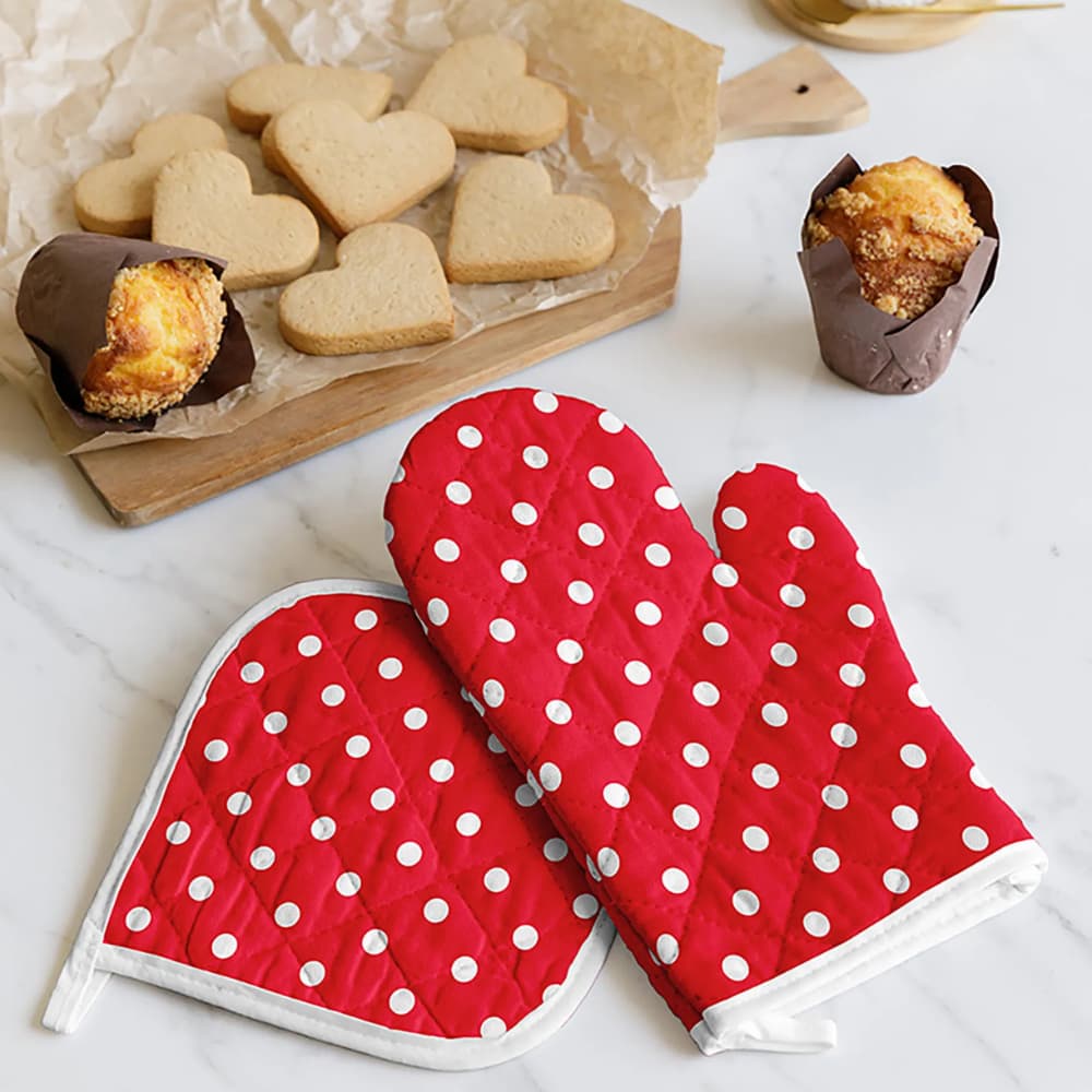 Luva Térmica Pegador Panela Quente Cozinha Descanso Forno Segurança Utensilio Doméstico