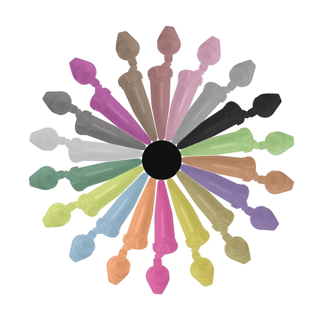 Microtubo Cônico Flaconete Epp 0,4ml Interno 0,5ml Externo Pacote C/ 1000 Unidades