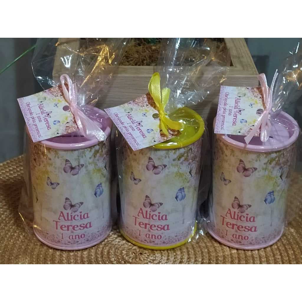 35 Cofrinhos  Personalizado , Embalado e com tag de agradecimento/TODOS OS TEMAS