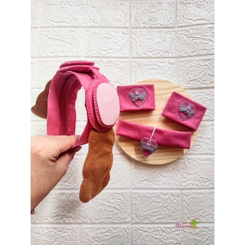 Fantasia Skye - Patrulha Canina em feltro