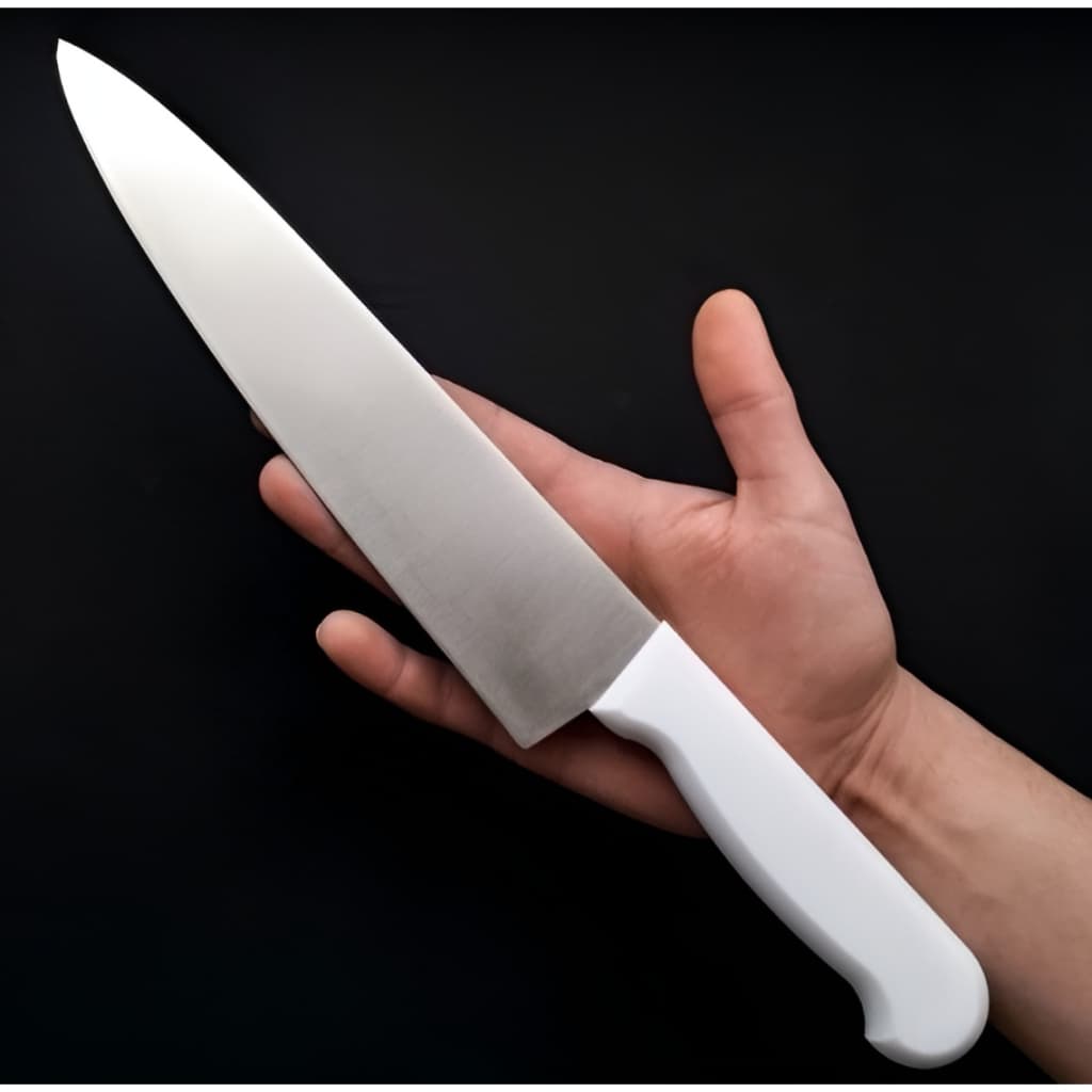 Faca De Cozinha 32cm Linha Design 8 Polegadas Original Line  Para Cortes De Carne Aço Inox