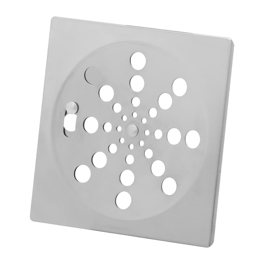 Ralo Tampa Grelha 15x15 QUADRADO INOX Abre e Fecha Rotativo