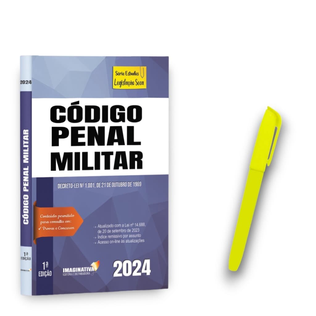 Código Penal Militar + Marca Texto