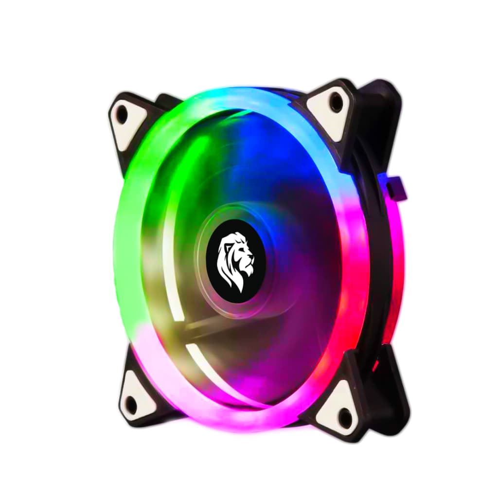 Cooler Fan Led RGB 120mm 12cm Cpu PC Gamer Ventoinha Várias Cores
