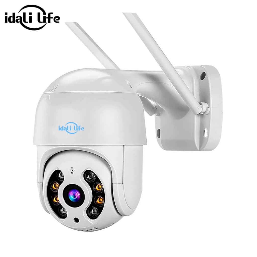 Câmera De Segurança Wi-fi Externa À Prova D'água Full HD Monitoramento Speed Idali Life