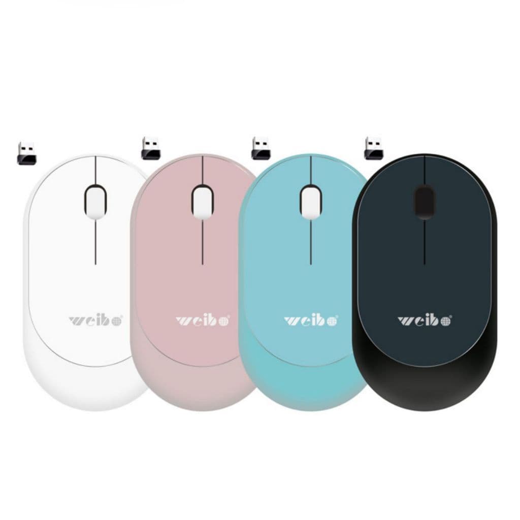 Mouse Sem Fio 2.4GHz Usb Wireless Colorido Para PC Notebook Computador