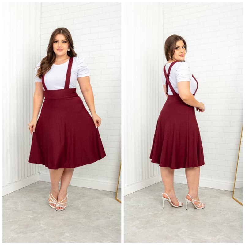 SALOPETE SUSPENSÓRIO GODE MODA EVANGELICA CONGRESSO