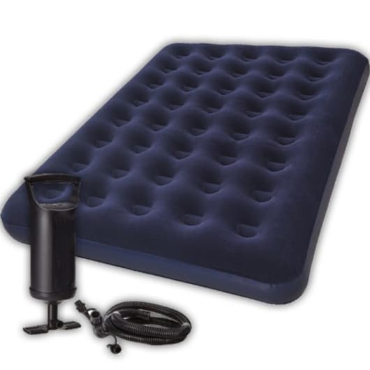 Colchão Inflável Casal Resistente + Bomba de Ar