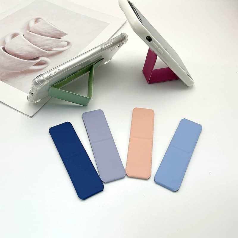 Suporte para celular ultrafino invisível push pull com função de sucção magnética