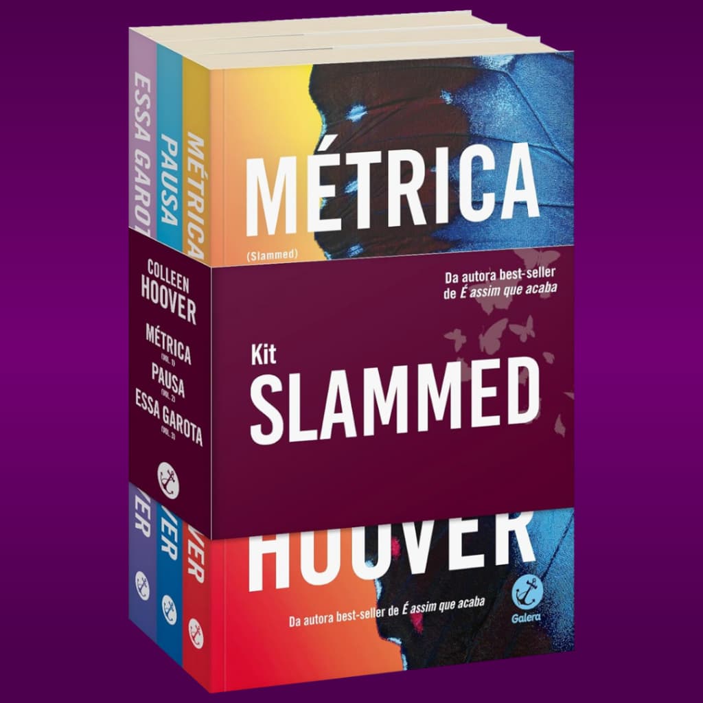 Livro - Kit Slammed - Colleen Hoover (Novo e Lacrado)