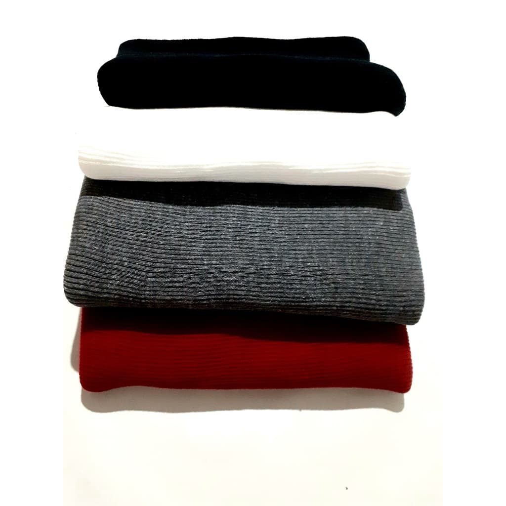 Tecido de Lã Acrilico, Canelado, Para: Punho Ou Barra. ( 1 metro comprimento )