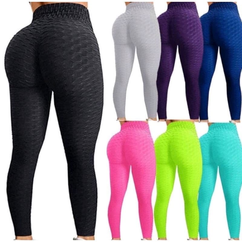 Legging Feminina Bolha Suplex Tira Disfarça Celulite Cós Alto 3D Textura Cintura Alta Academia Leg Empina Bumbum Fitness