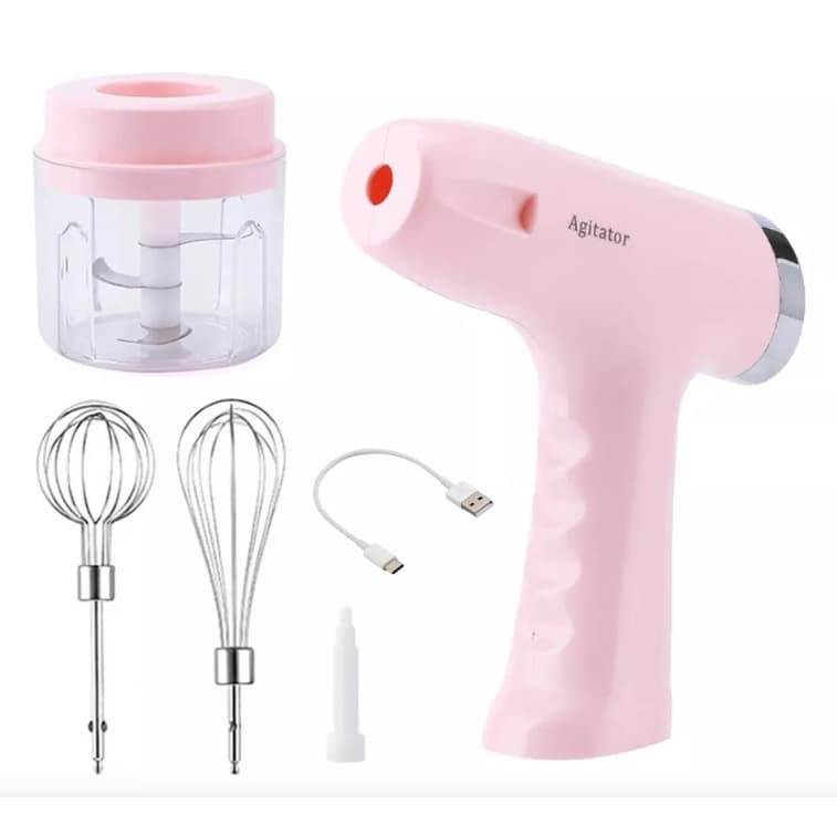 Mini Batedeira Portátil Sem Fio Multi Processador Alimentos Cor Multicolor ka1641