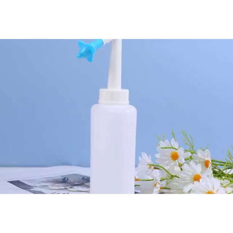 Garrafa Lavador Limpador Higienizador Higiene Tratamento Lavagem Nasal anti Rinite Alérgica Prevenção Sinusite Ducha Irrigador