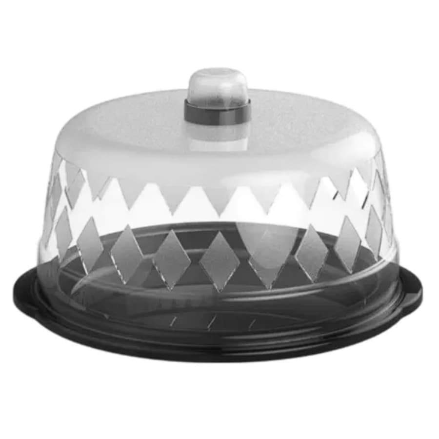 Queijeira Com Tampa Transparente Porta Queijo