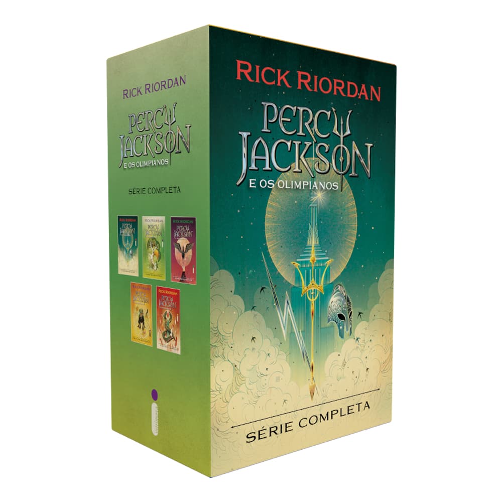 Livro Box Série Percy Jackson e os olimpianos: novas capas , por Rick Riordan - Intrínseca