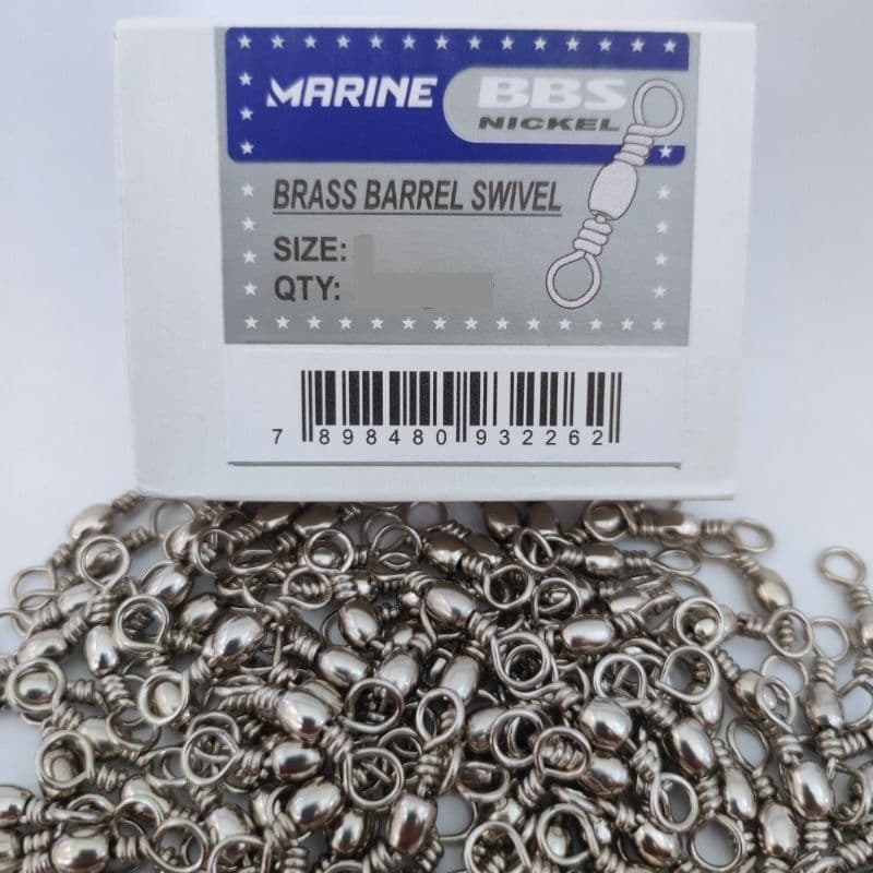 Distorcedor Girador, modelo BBS, Marine Sports, acabamento em Nickel (prateado)  - Tamanhos Variados