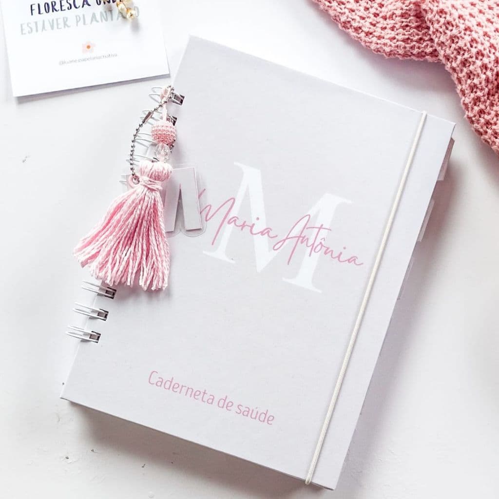Caderneta de Vacinação Personalizada com Nome na Capa