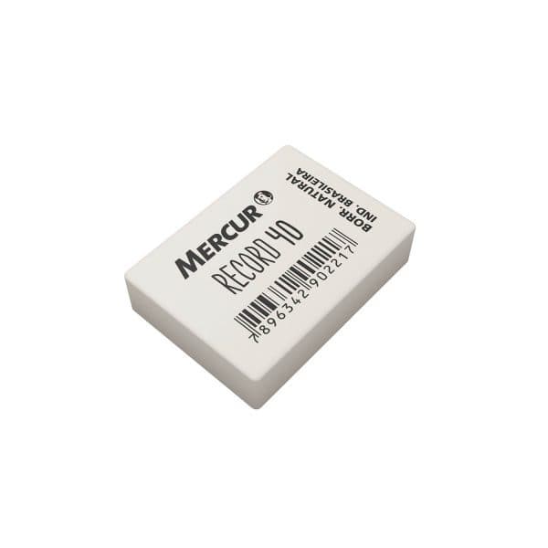 BORRACHA MERCUR/CIS 40 branca Branca Record 40 - Mercur