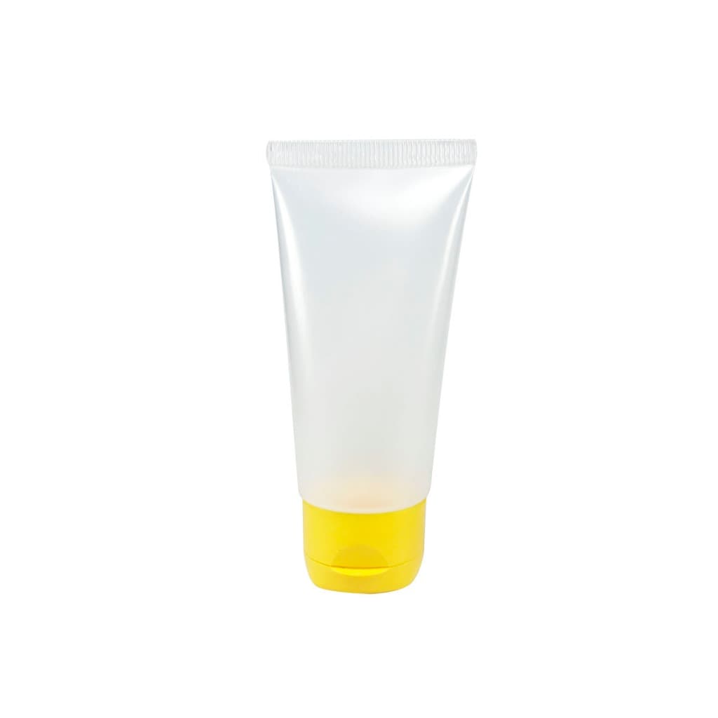 Bisnaga Plástica Transparente 60ml C/ Tampa Flip Top