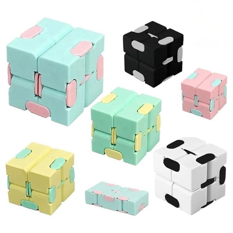 Fidget Toy Infinity Cube Cubo Mágico Infinito Anti stress