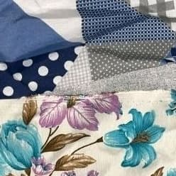 Retalhos para Tapetes Bicao 1 kl +2 Base 60x40 cmOBS  RETALHOS FINOS PARA TAPETE BICÃO.