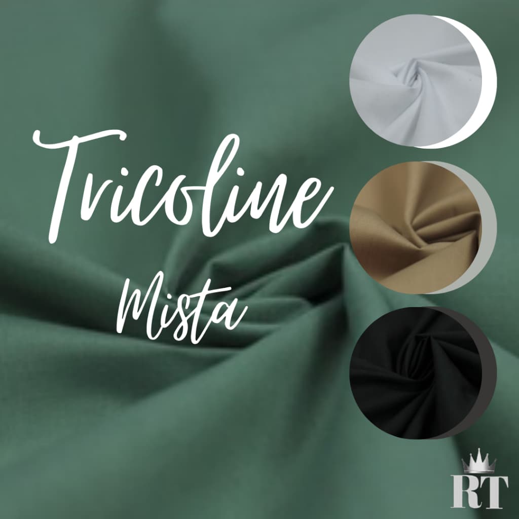 Tecido Tricoline Mista (1m x 1,50) Varias Cores e o MELHOR PREÇO!!!