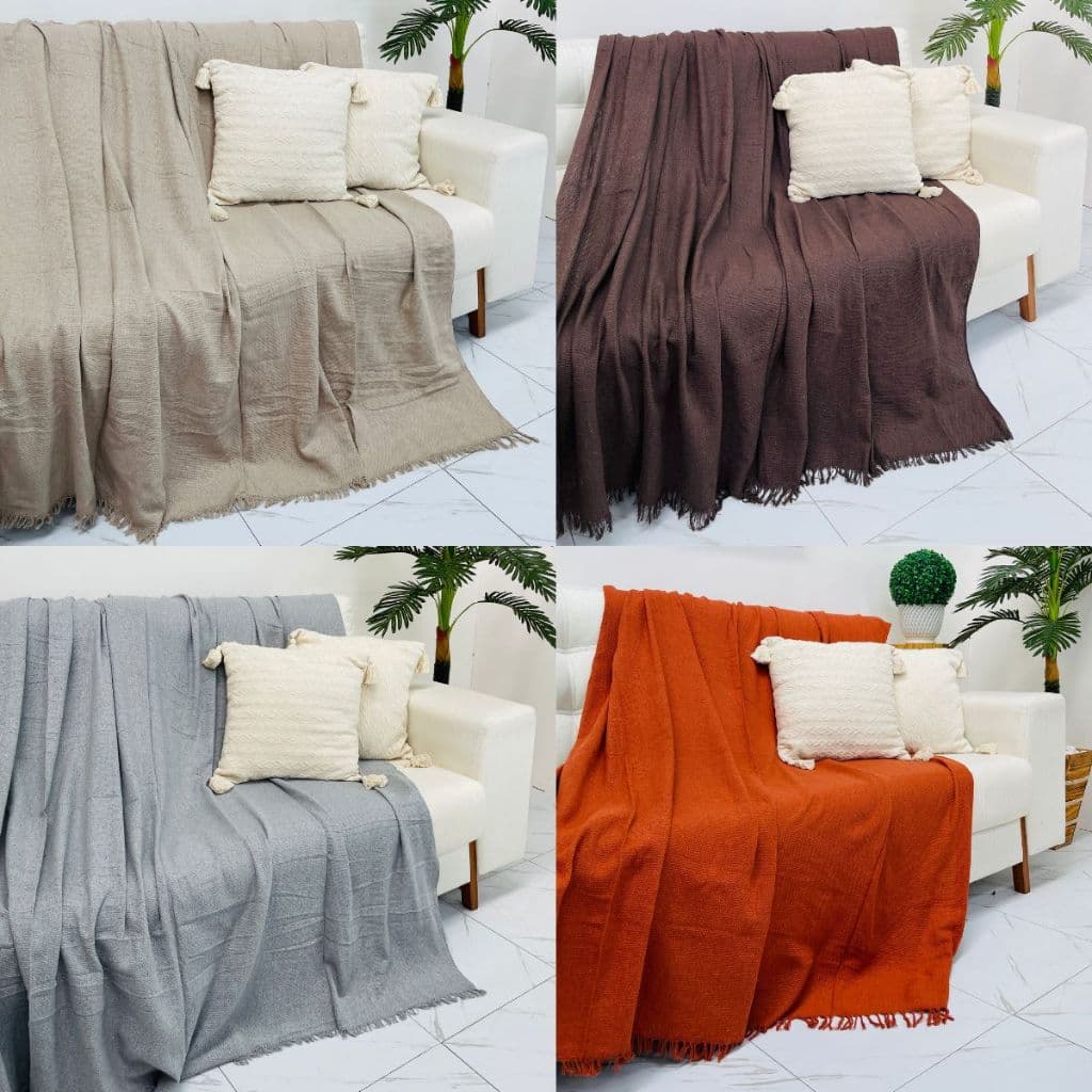 Manta Para Sofá Super King Gigante Grande 300 x 180 Protetora Retrátil Decorativa