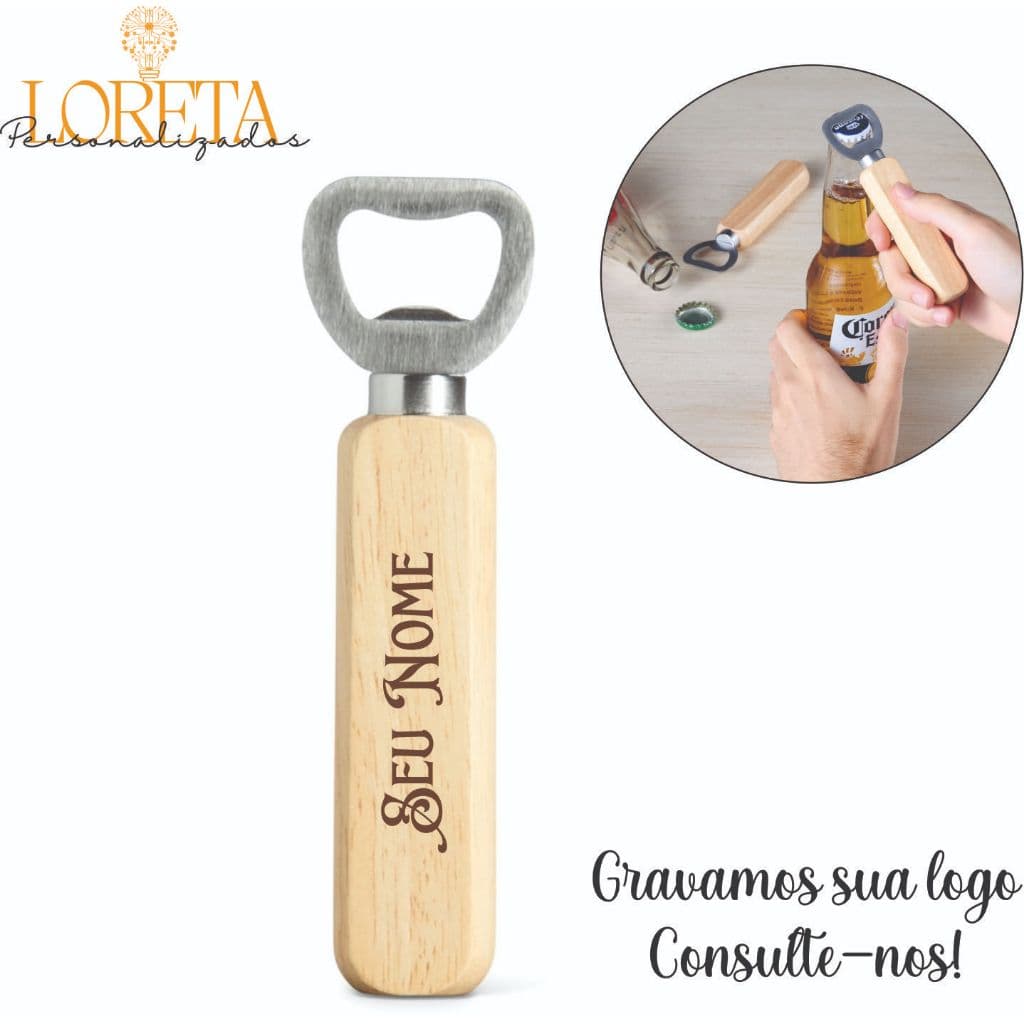 Abridor de Garrafa Personalizado ( 01 peça) - Presente Aniversário•Brinde Lembrancinha Casamento