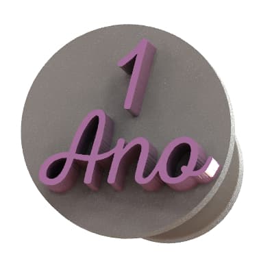 Carimbo para Brigadeiro Anos-Idade