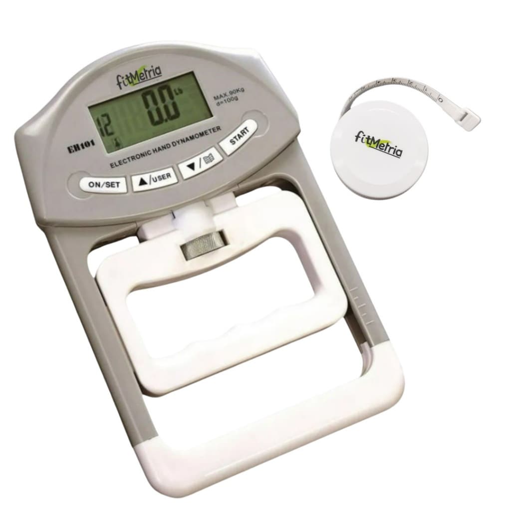 Dinamômetro Digital De Mão Avaliação Física Fisioterapia medir força das mãos - Fitmetria