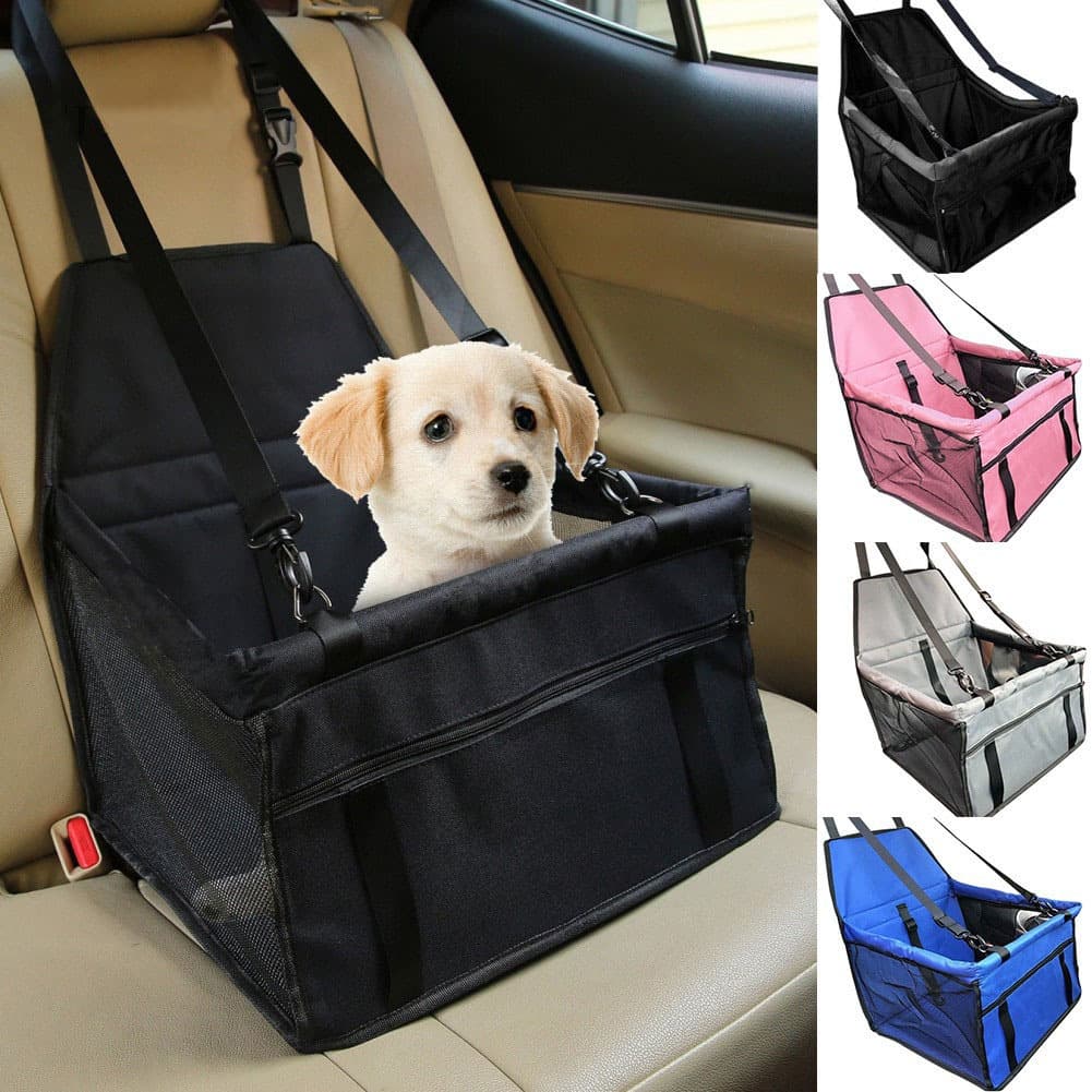 Cadeirinha Assento Pet Cadeira Banco Carro Para Cães e Gatos Viagem Transporte LR-0231