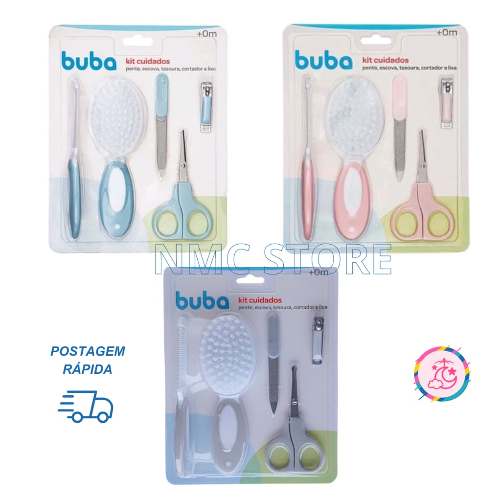 Kit Higiene Infantil 5 peças Buba