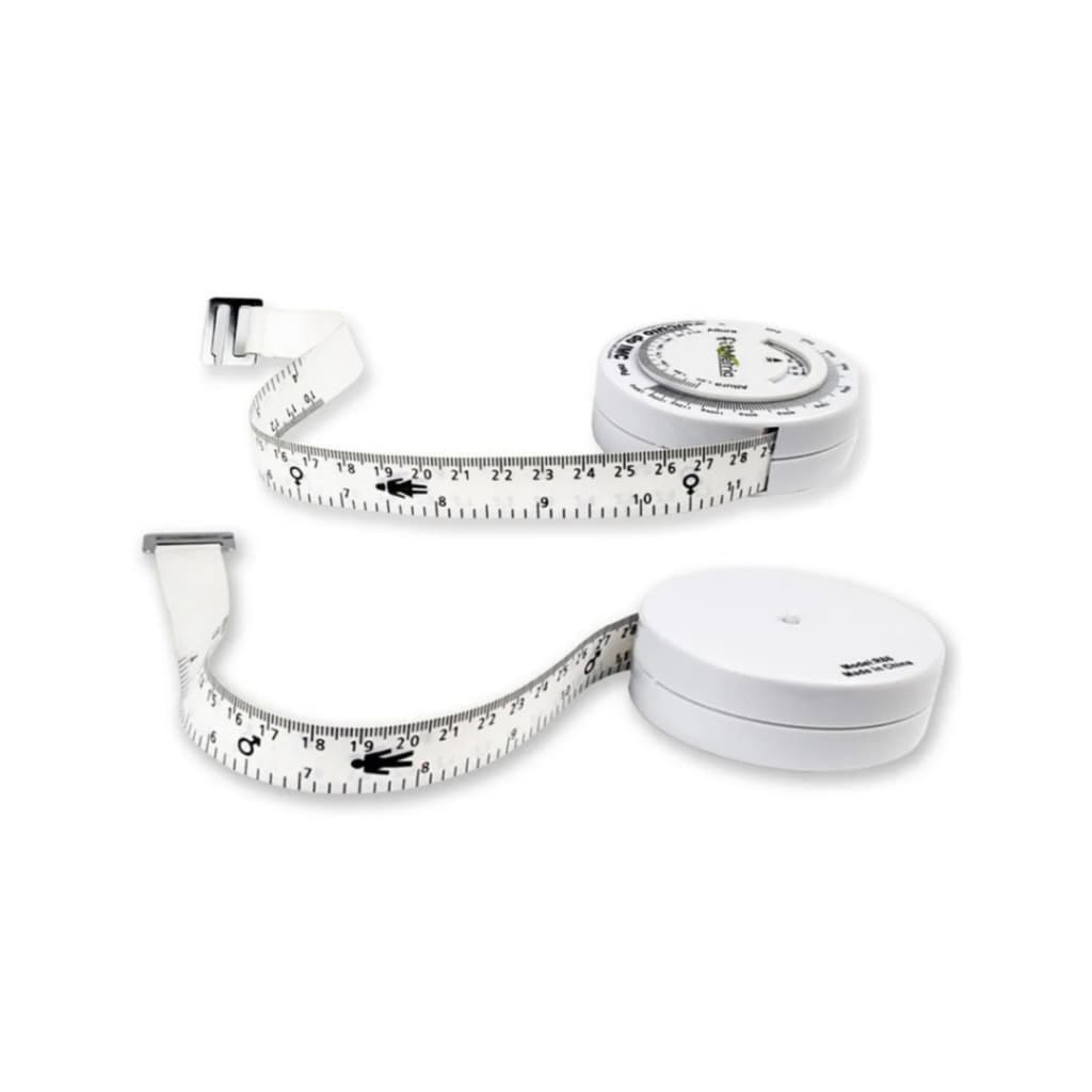 Trena Antropométrica Fita Métrica Corporal para avaliação física de 2 mts disco de IMC FITMETRIA