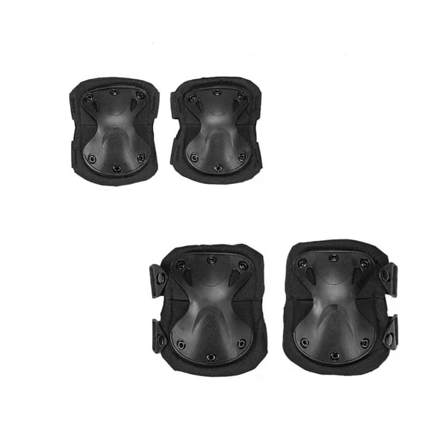 Kit Joelheira e Cotoveleira - Skate / Patins Adulto