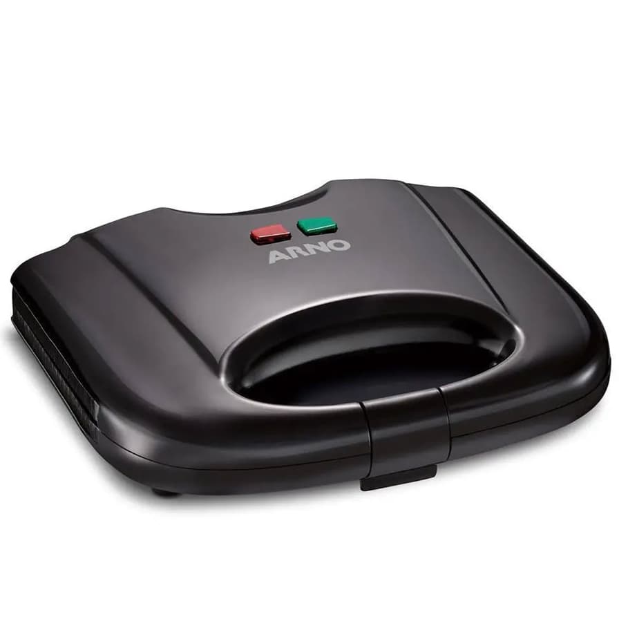 Sanduicheira Grill Arno SACB Antiaderente Preta 700W 110v