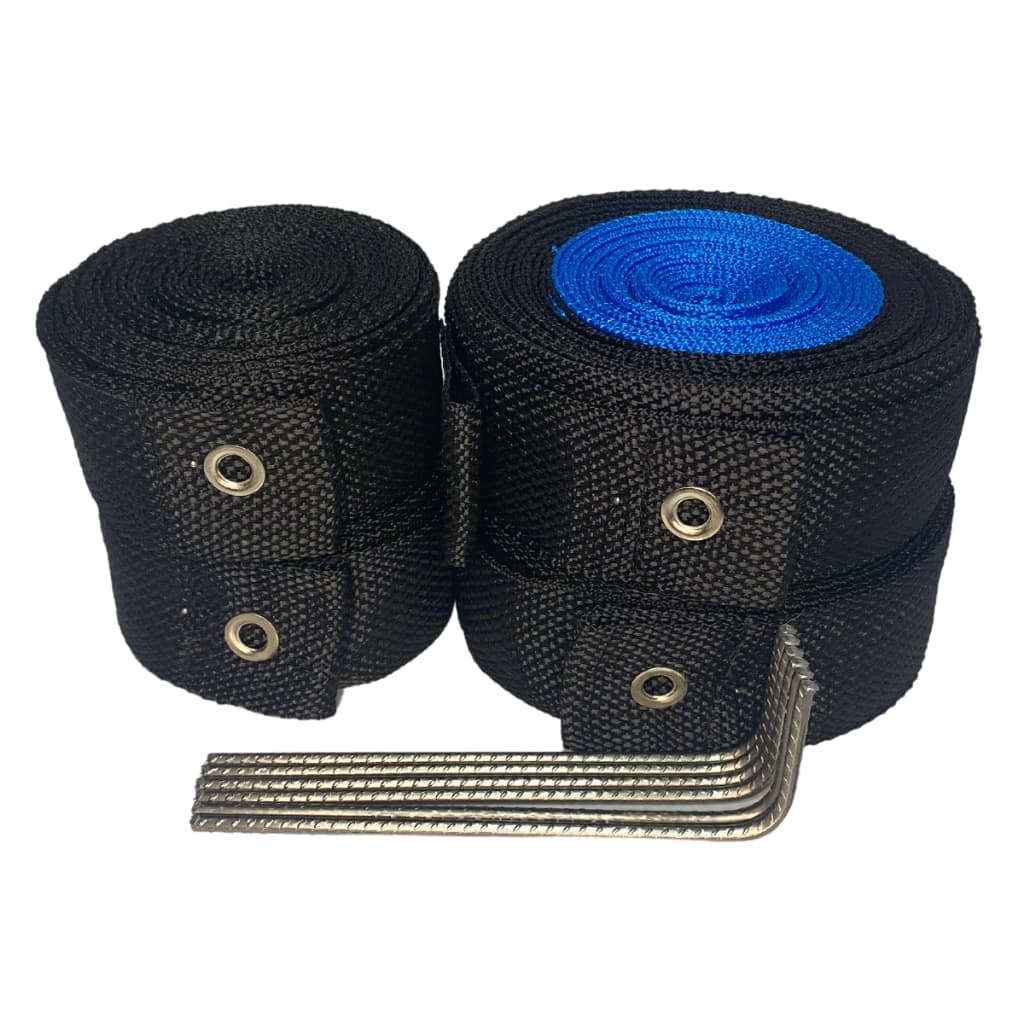 Fita De marcação Quadra De Beach Tennis 16x8 - Marcação 3m + fixadores